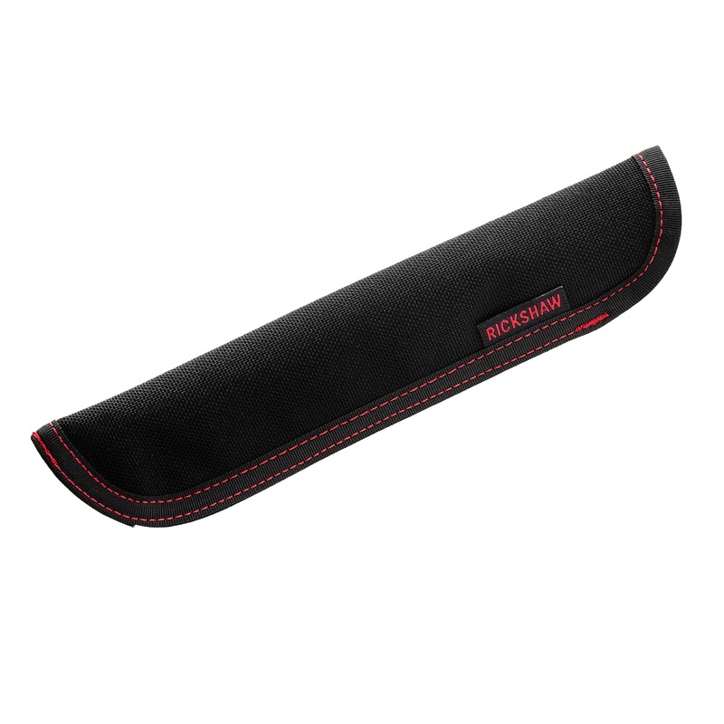Rickshaw Bagworks 1 Pen Sleeve 3XLF - Black/Red