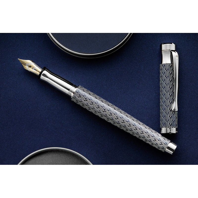 Waldmann Tango Imagination Fountain Pen - Sapphire (Limited Edition)