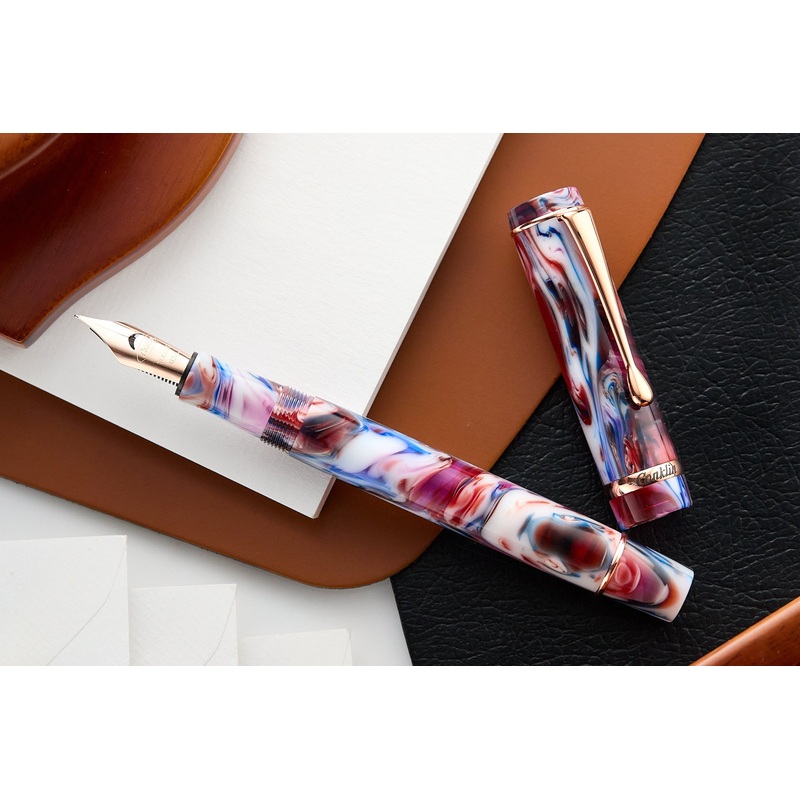 Conklin Duragraph Fountain Pen - Amethyst Whirlwind (Limited Edition)