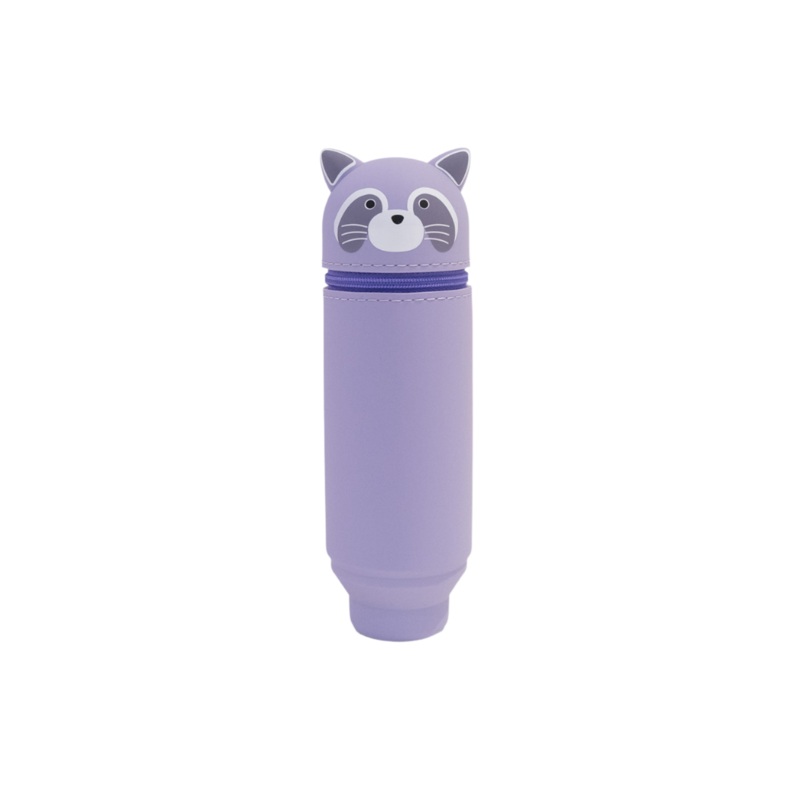 PuniLabo Stand Up Pen Case - Raccoon