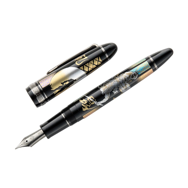 Sailor 1911L Ninja Maki-e Fountain Pen - Gojoh