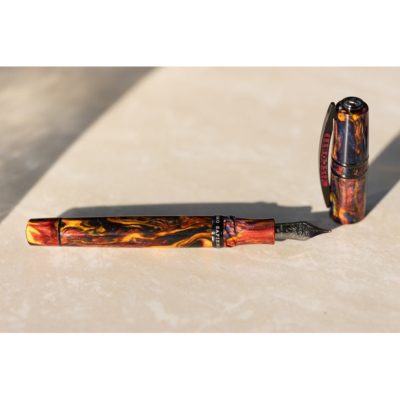 Visconti Homo Sapiens Earth Origins Fountain Pen - Fire (Limited Edition)