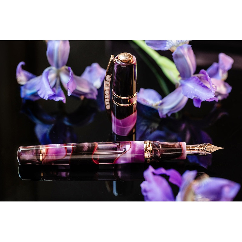 Visconti Homo Sapiens Fountain Pen - Iris Garden (Limited Edition)