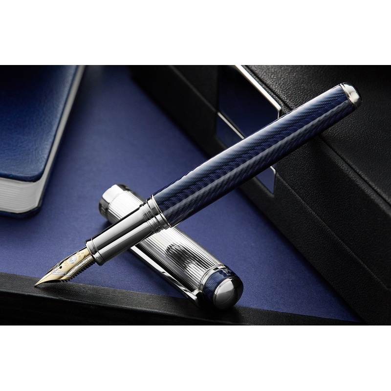 Waldmann Grandeur Fountain Pen - Ocean Blue