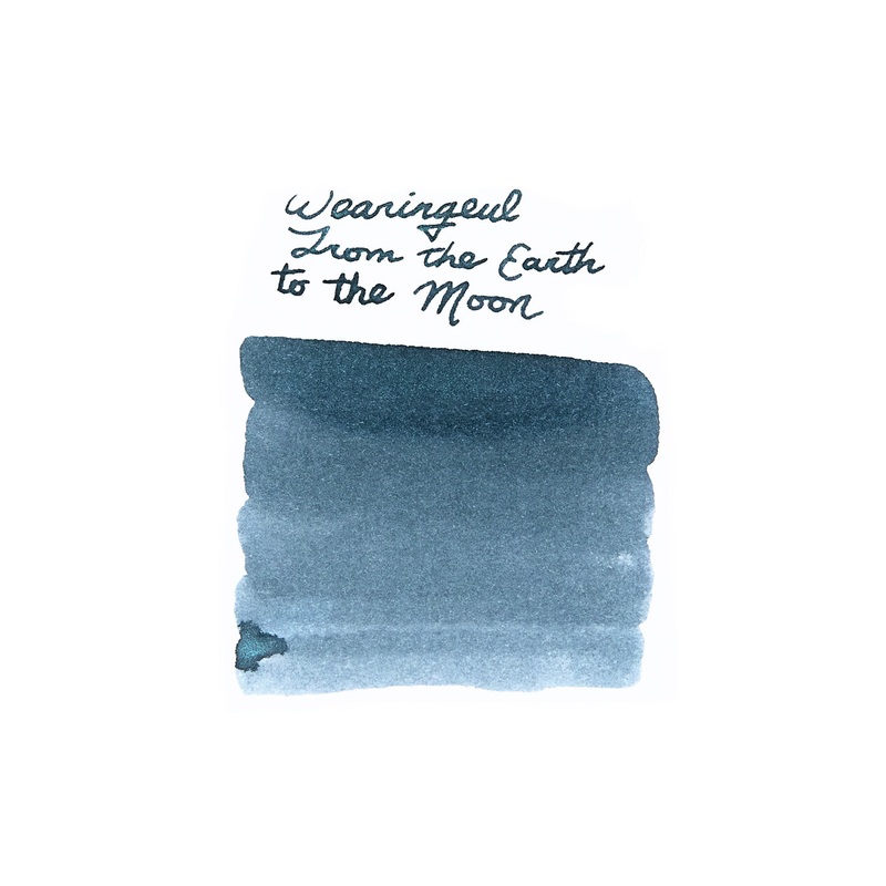 Wearingeul From the Earth to the Moon - Ink Sample