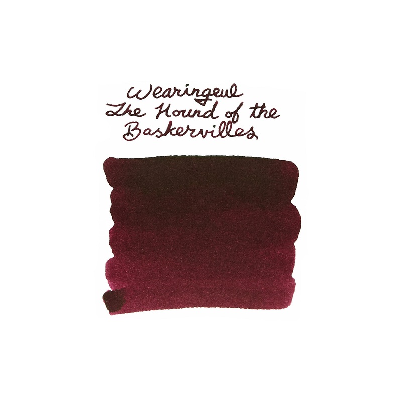 Wearingeul The Hound of the Baskervilles - Ink Sample