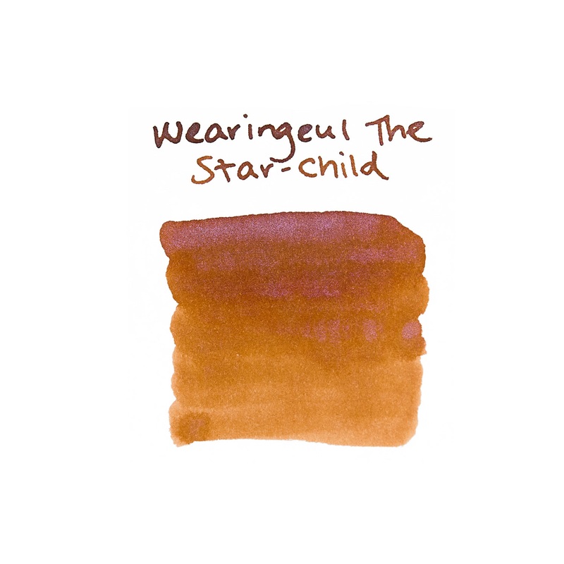 Wearingeul The Star-Child - Ink Sample