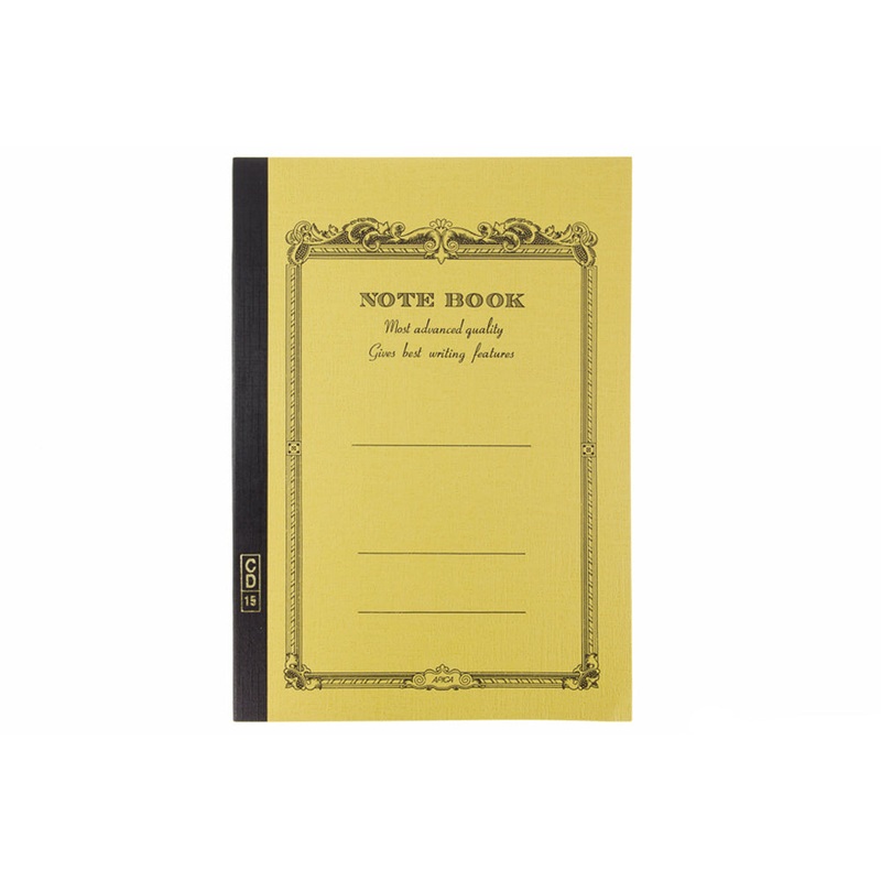 Apica CD-15 B5 Notebook - Mustard, Lined