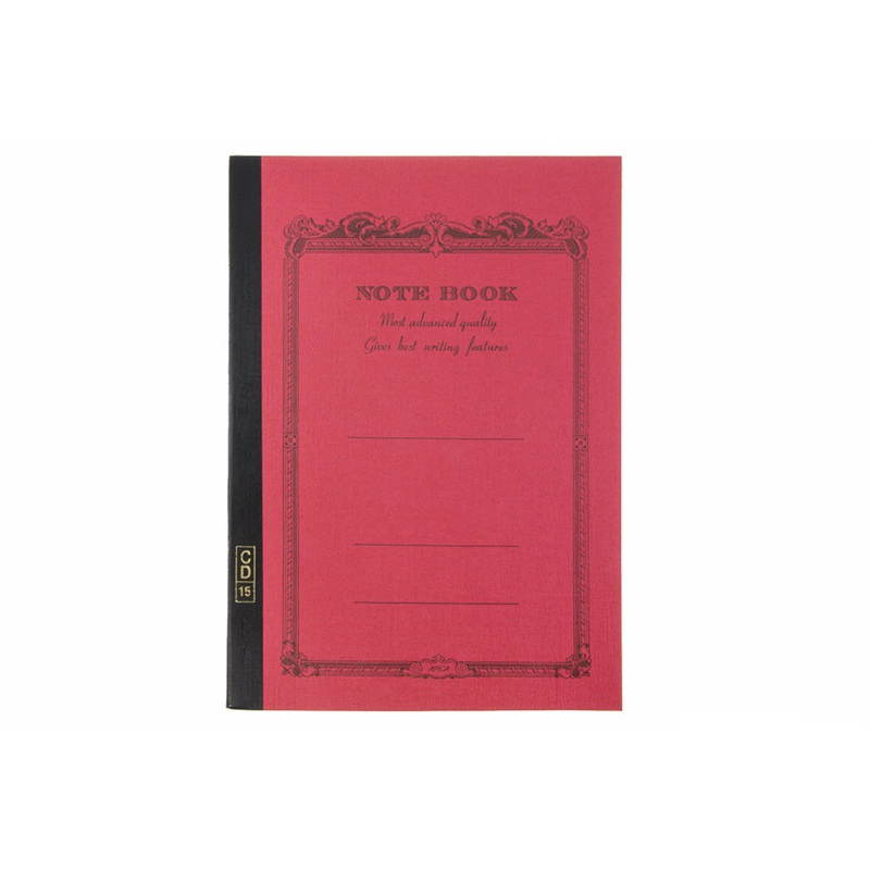 Apica CD-15 B5 Notebook - Red, Lined
