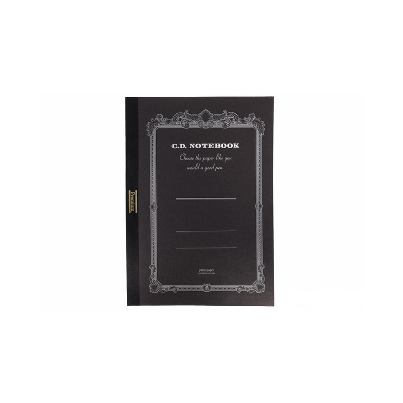 Apica Premium CD A5 Notebook - Black, Blank