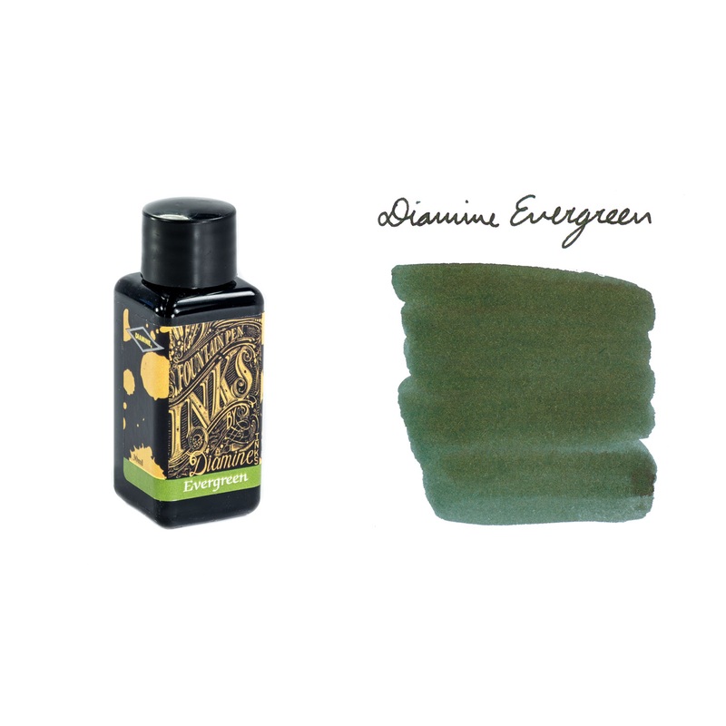 Diamine Evergreen - 30ml Bottled Ink
