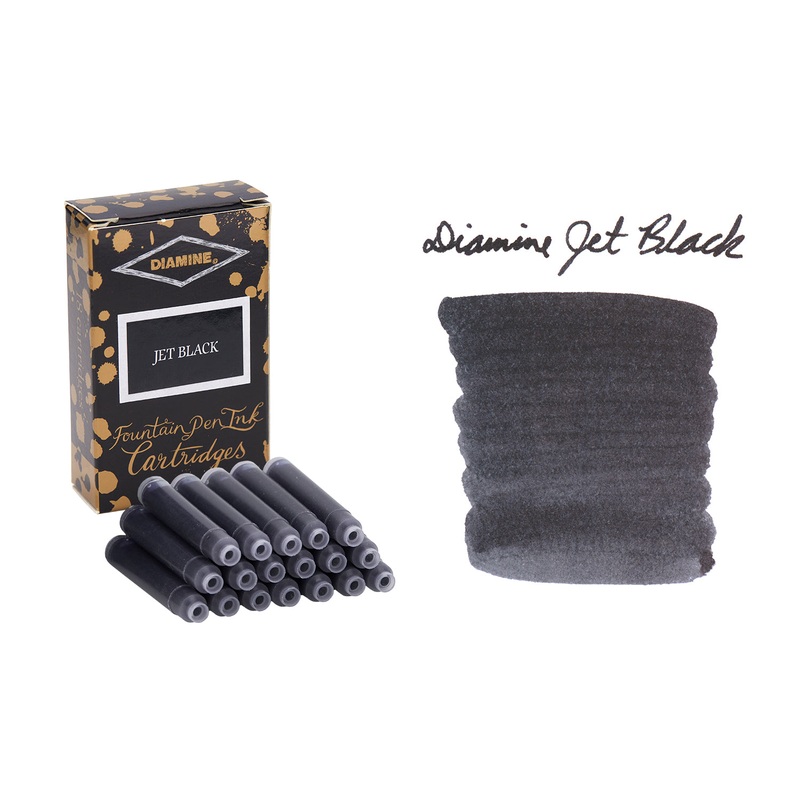 Diamine Jet Black - Ink Cartridges