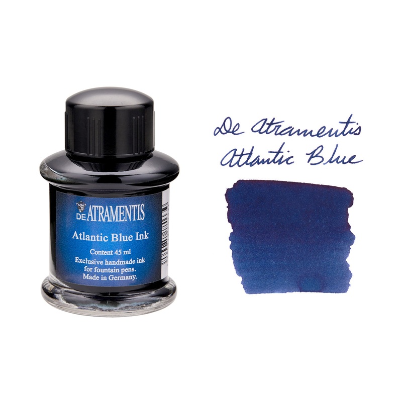 De Atramentis Atlantic Blue - 45ml Bottled Ink