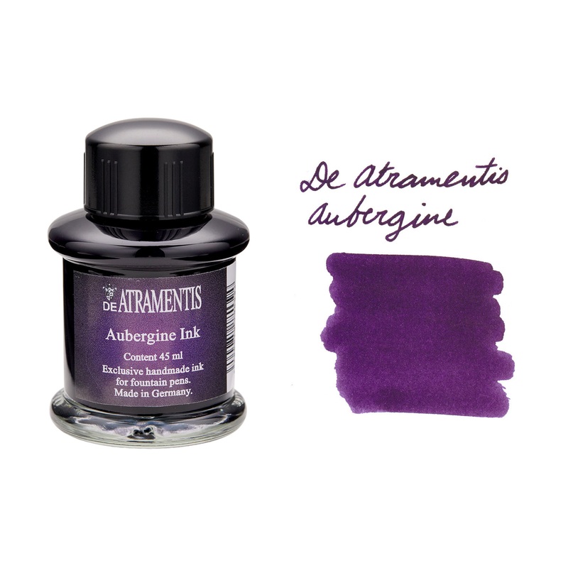 De Atramentis Aubergine - 45ml Bottled Ink