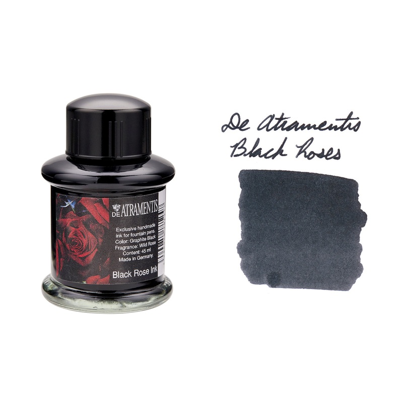 De Atramentis Black Roses - 45ml Scented Bottled Ink