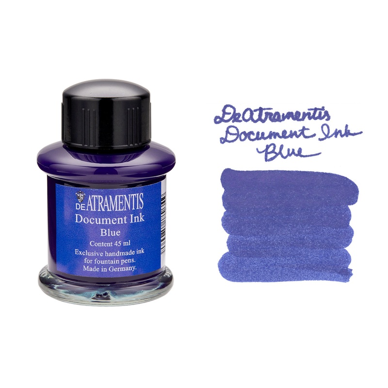 De Atramentis Document Ink Blue - 45ml Bottled Ink