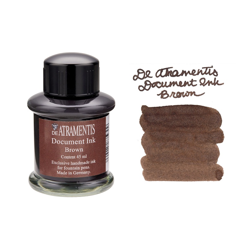 De Atramentis Document Ink Brown - 45ml Bottled Ink