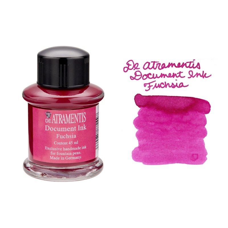 De Atramentis Document Ink Fuchsia - 45ml Bottled Ink