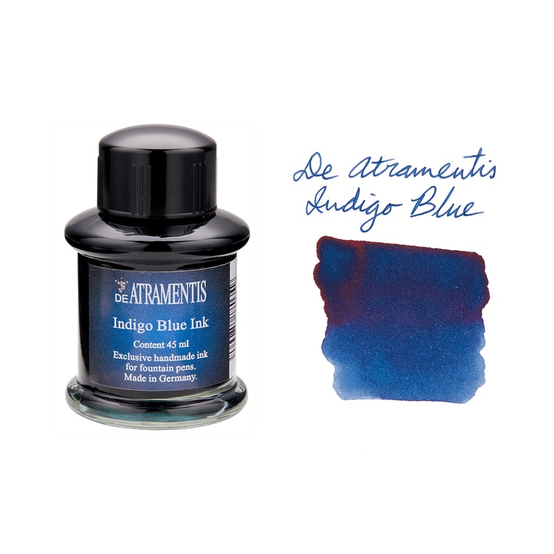 De Atramentis Indigo Blue - 45ml Bottled Ink