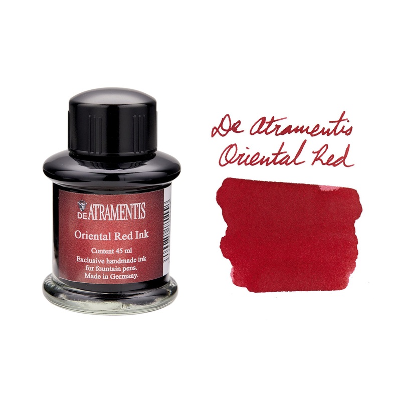 De Atramentis Oriental Red - 45ml Bottled Ink