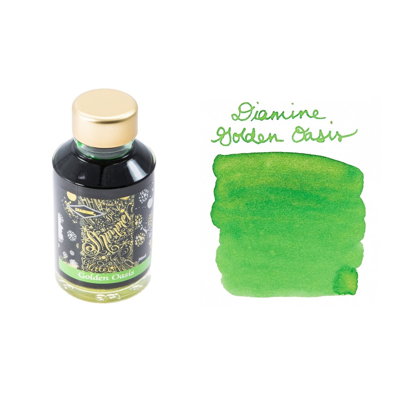 Diamine Golden Oasis - 50ml Bottled Ink