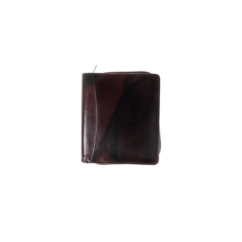 Girologio 12 Zippered Pen Case - Oxblood