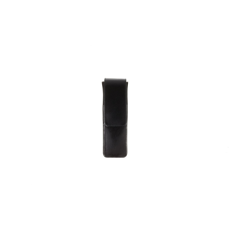 Girologio Double Magnetic Closure Pen Case - Black