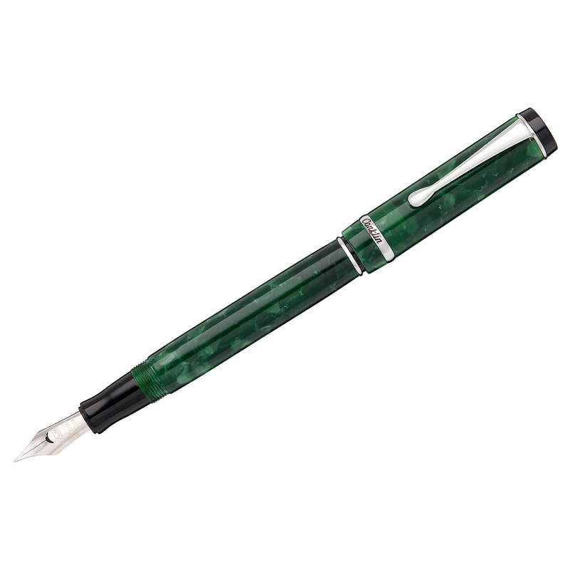 Conklin Duragraph Fountain Pen - Forest Green