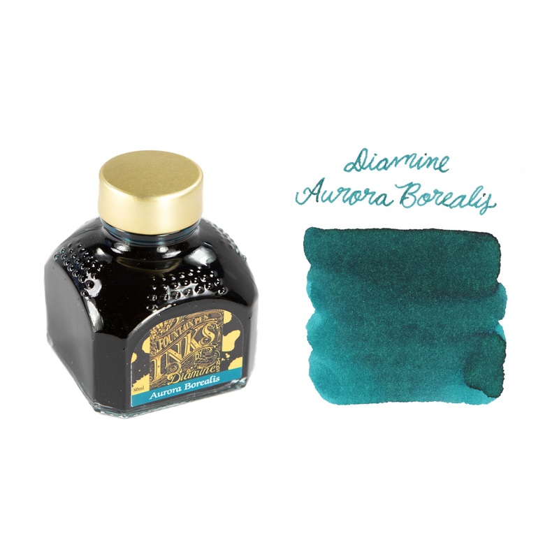 Diamine Aurora Borealis - 80ml Bottled Ink