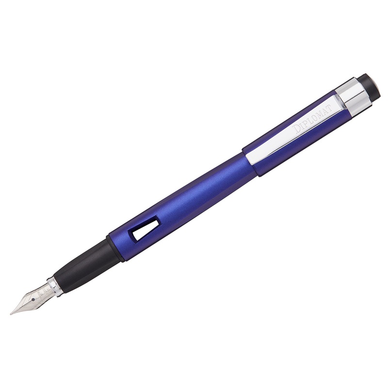Diplomat Magnum Fountain Pen - Indigo Blue