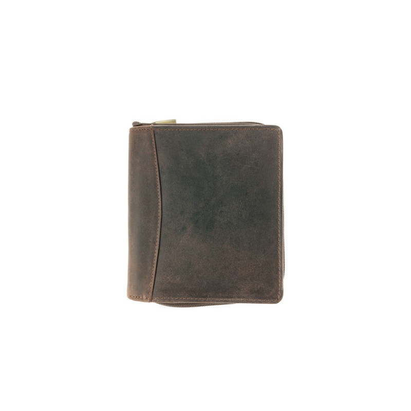 Girologio 12 Zippered Pen Case - Bomber Brown
