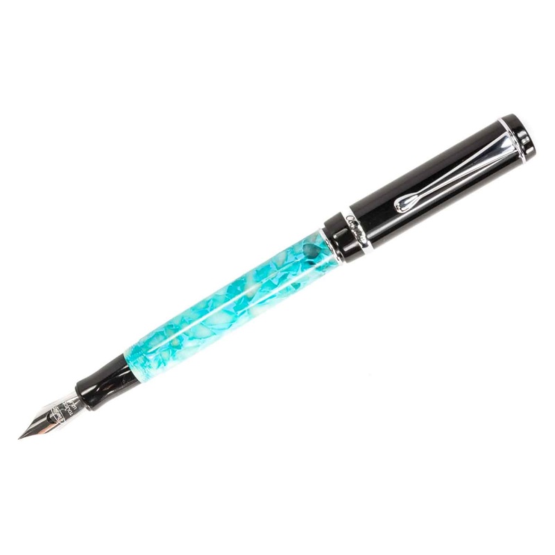 Conklin Duragraph Fountain Pen - Turquoise Nights