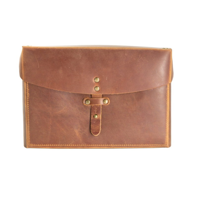 Galen Leather Writer's Medic Bag - Crazy Horse Tan