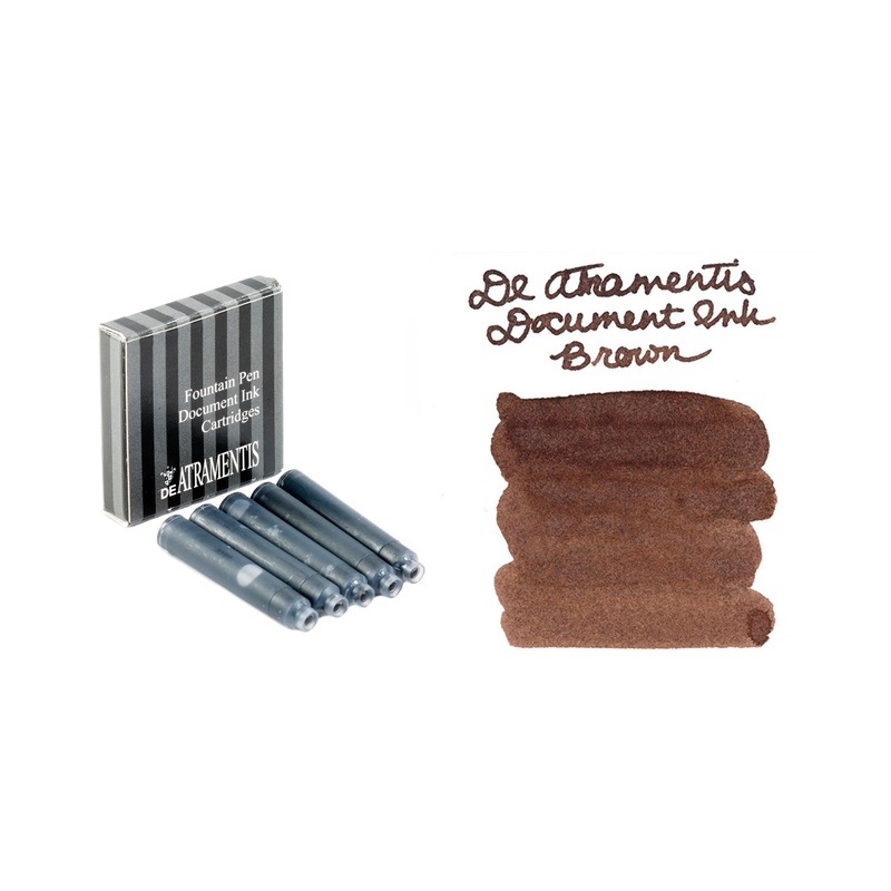 De Atramentis Document Ink Brown - Ink Cartridges