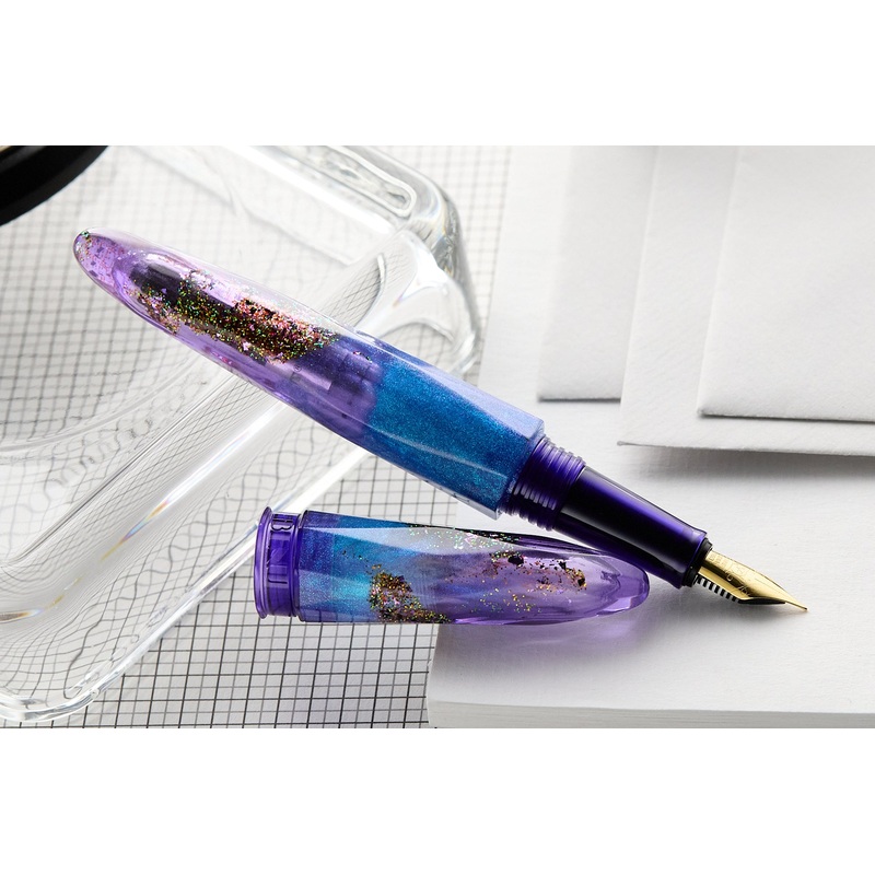 BENU Briolette Fountain Pen - Amethyst Tide