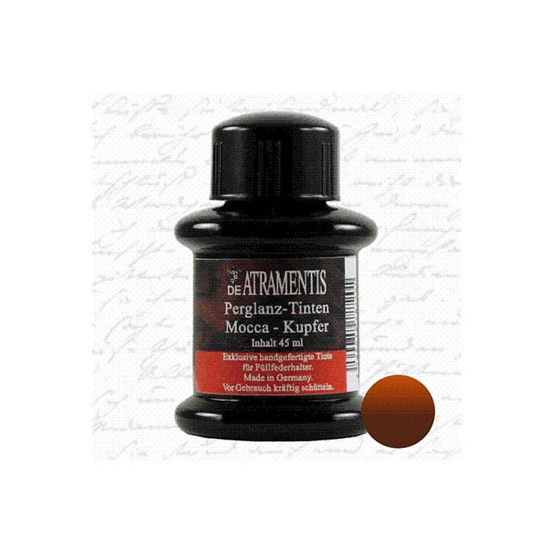 De Atramentis Pearlescent Mocca Copper - 45ml Bottled Ink