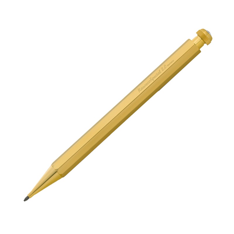 Kaweco Special 2mm Mechanical Pencil with Optional Clip - Brass