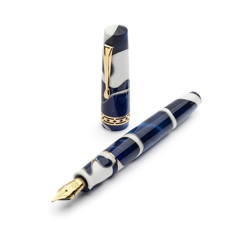 Radius 1934 Settimo Fountain Pen - Blue Sky GT