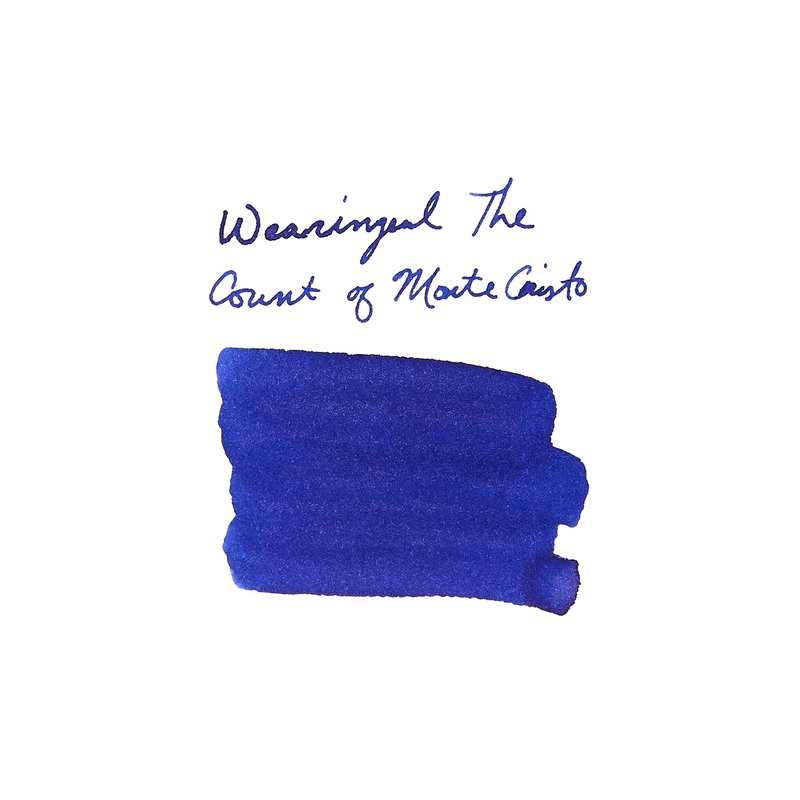 Wearingeul The Count of Monte Cristo - Ink Sample