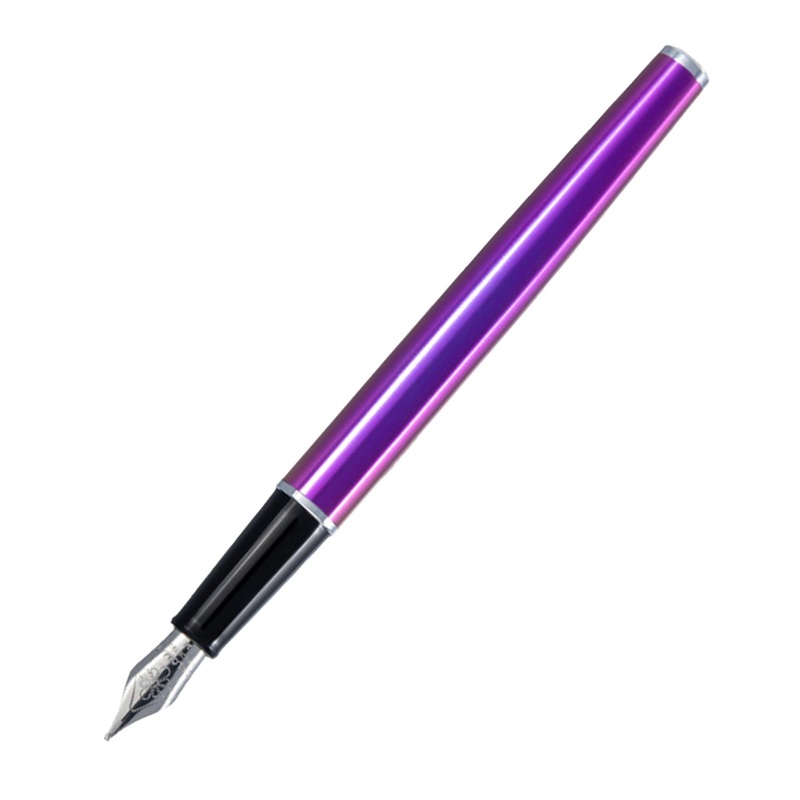 Diplomat Traveller Fountain Pen - Funky Fuchsia CT