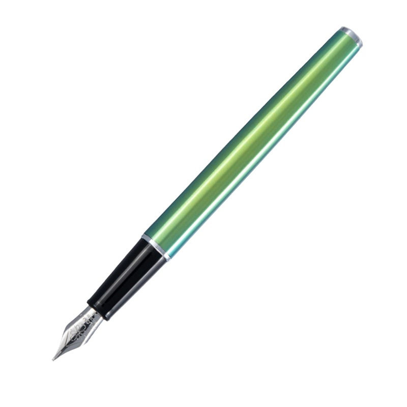 Diplomat Traveller Fountain Pen - Funky Green CT