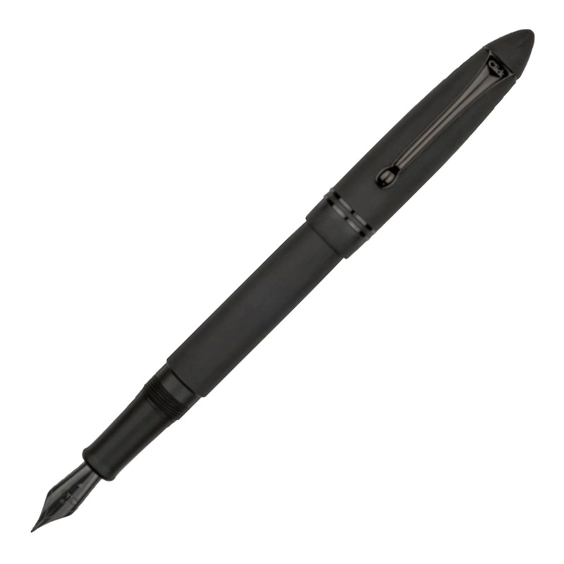 Click Yen Ebonite Fountain Pen - Matte Black BT