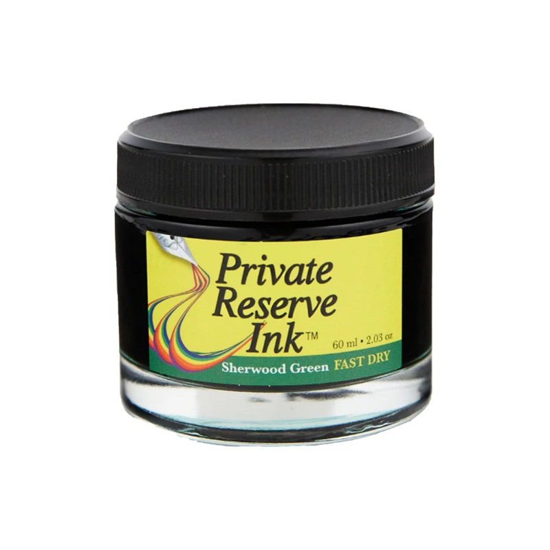Private Reserve Sherwood Green Fast Dry Ink Bottle - 60ml