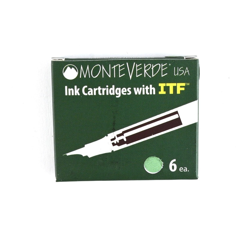 Monteverde Standard Ink Cartridge Pack of 6 - Erinite