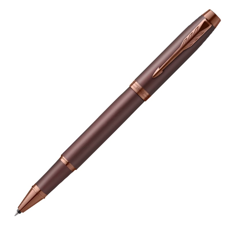 Parker IM Monochrome Roller Ball Pen - Burgundy PVD