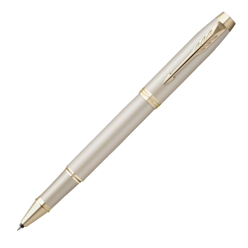 Parker IM Monochrome Roller Ball Pen - Champagne PVD