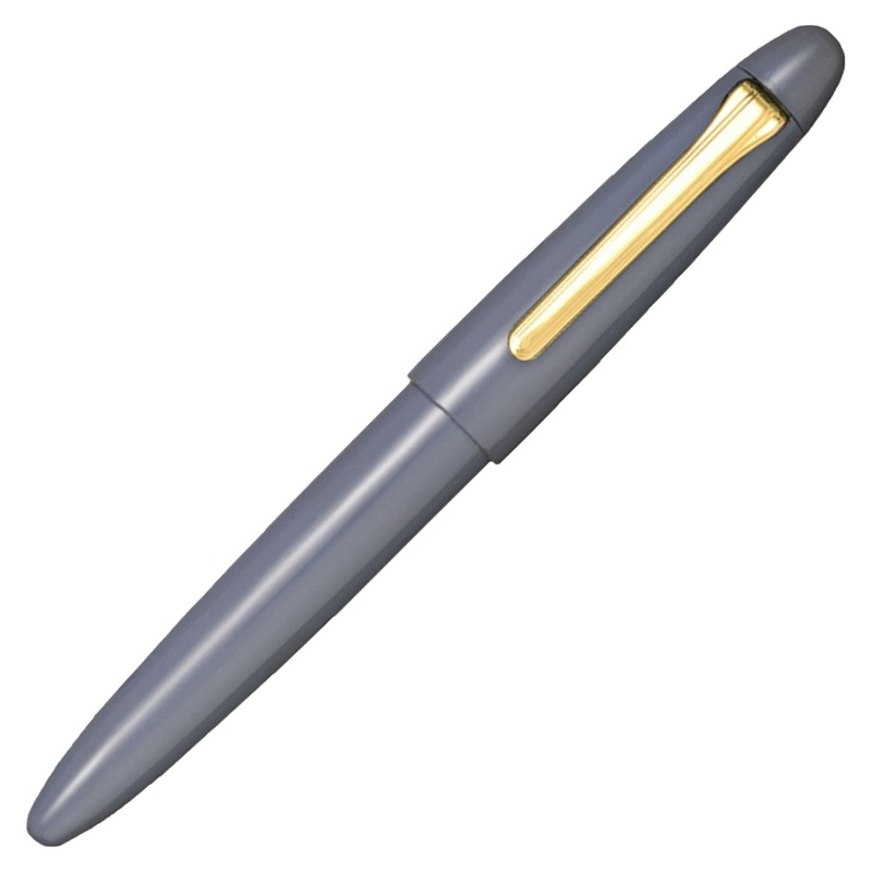 Sailor 1911 King of Pen Color Urushi Kaga Fountain Pen - Smoke Grey GT