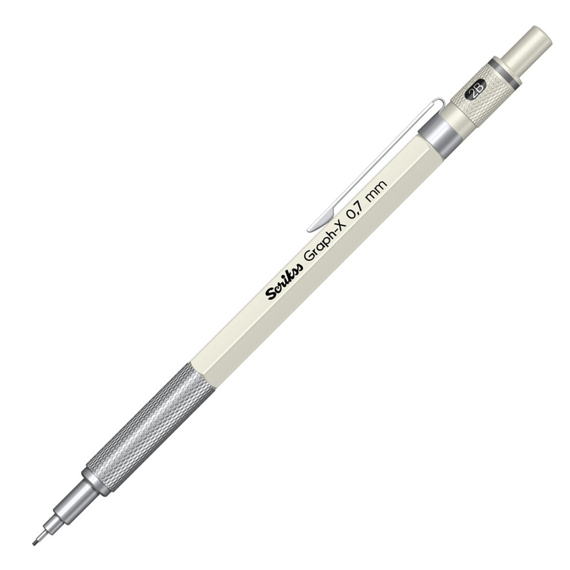 Scrikss Graph-X 0.7mm Mechanical Pencil - Ivory