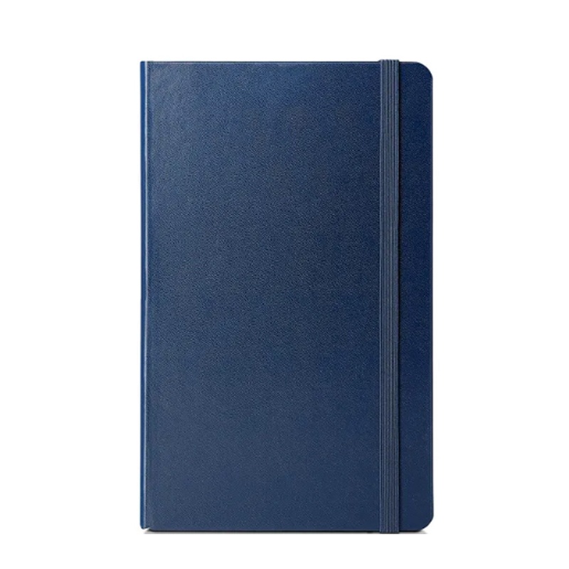 Sheaffer Hard Cover Notebook - Navy - Medium - Plain