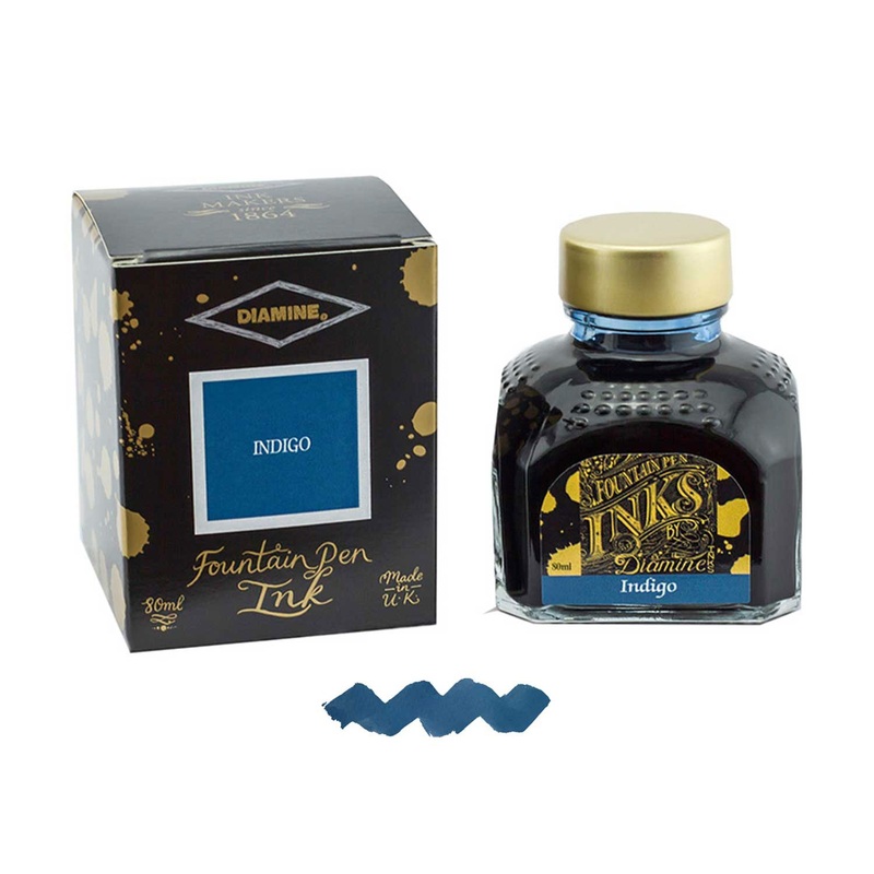 Diamine Indigo Ink Bottle - 80ml